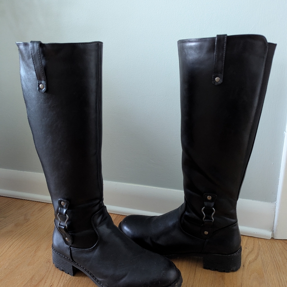 Aquatherm by Santana Canada Waterproof Black Leather Boots